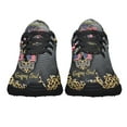 thumbnail image 5 of Wild Heart Gypsy Soul Leopard Skull Shoes Sneakers for Women Men Black Size 8.5, 5 of 7
