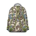 thumbnail image 3 of Paisley Gift Backpack - Durable Waterproof Bookbag for Women & Men, Stylish School & College Backpack, Trendy Paisley Print Design for Everyday, 3 of 6