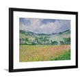 thumbnail image 1 of The Poppy Field Near Giverny, 1885, Scenic Framed Art Print Wall Art by Claude Monet, 1 of 5