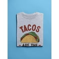 thumbnail image 3 of Tacos Are The Answer T-Shirt Men -Smartprints Designs, Male 3X-Large, 3 of 4