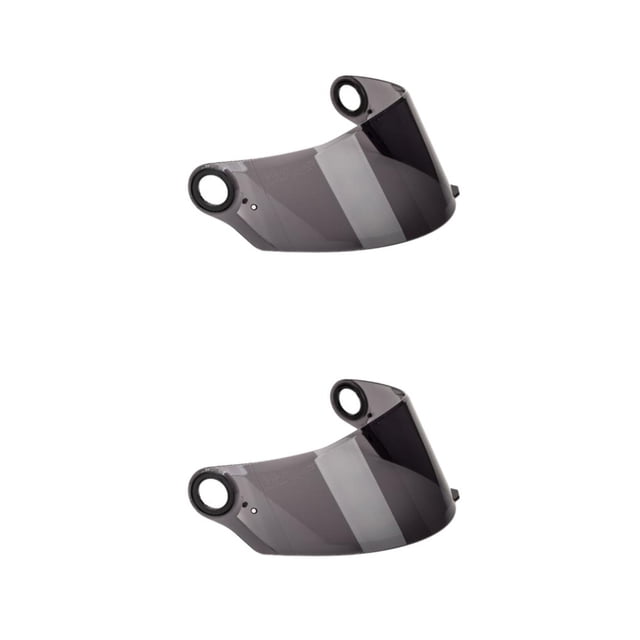Youkk Haute Performance pour Objectif de Visière pour FF358 396 Plein Visage Résistant aux Rayures Fauve 255mm 2ensemble
