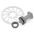 thumbnail image 4 of Bloqueo central Adaptador de bloqueo central, adaptador de bloqueo central de bicicleta a adaptador de Rotor de 6 pernos, adaptador de montaje de bicicleta MTB, espaciador de cubo de refuerzo de freno Abanopi Bloqueo central, 4 of 7