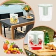 thumbnail image 1 of Large Capacity Refrigerator Water Dispenser with Faucet | 4.5L Plastic Pitcher for Iced Tea, Lemonade & Fruit Drinks | Portable Beverage Container for Home, Parties & Outdoor Use, 1 of 6