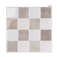 thumbnail image 1 of Self Tile Stickers Removable Grid Design Backsplash For Kitchen And Bathroom Wall Decoration, 1 of 3