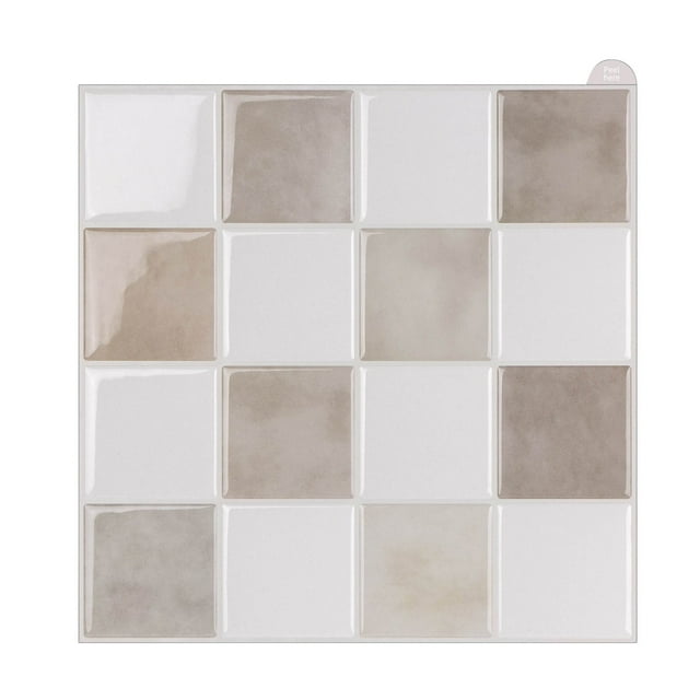 Stickers 2 Product Category Peel And Stick Tile Stickers Self Wall Decals For Kitchen Bathroom Grid Design Removable Backsplash Platform Competition Title Versatile Grid Tile Decals for Kitchens and
