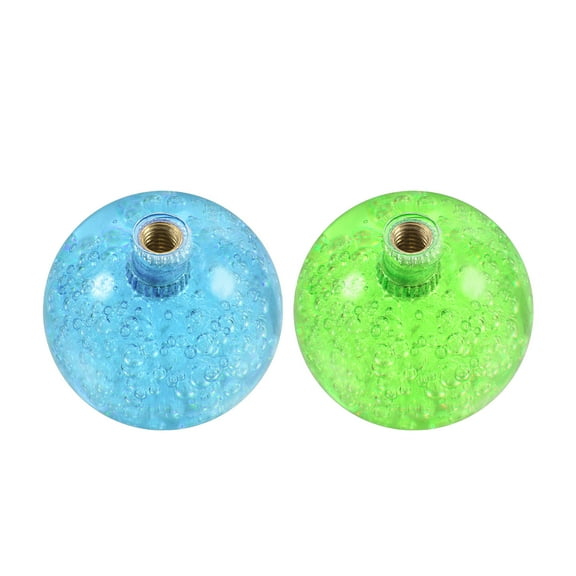 Uxcell M6 Green/Blue Joystick Head Rocker Ball Top Handle Arcade Game Replacement