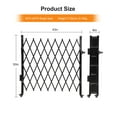 thumbnail image 7 of Kojooin Flexible Folding Door Gate - Versatile Aluminum Security Barrier with Rolling Casters, 7 of 7