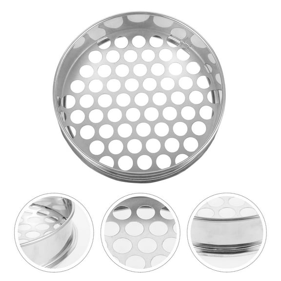 WHAMVOX Stainless Steel Blueberry Sieve Round Mesh Sieve for Home Use