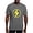 Gray, variant on - Vintage Retro Lightning Bolt Men's Comfort Colors® - Mens Comfort Colors Shirt