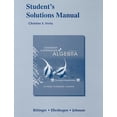 thumbnail image 1 of Pre-Owned Student Solutions Manual for Elementary and Intermediate Algebra: Concepts and Applications (Paperback) 0321586239 9780321586230, 1 of 1