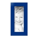 thumbnail image 2 of ArtToFrames 4" x 10" Blue Picture Frame, 4x10 inch Blue Wood Poster Frame (WOM-4118), 2 Pack, 2 of 7