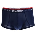 thumbnail image 2 of MERIGLARE Caleçons Doux pour Hommes - Bleu, TG, 2 of 9