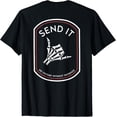 thumbnail image 1 of Send It No Victory Without Sacrifice (en la espalda) Camiseta, 1 of 2