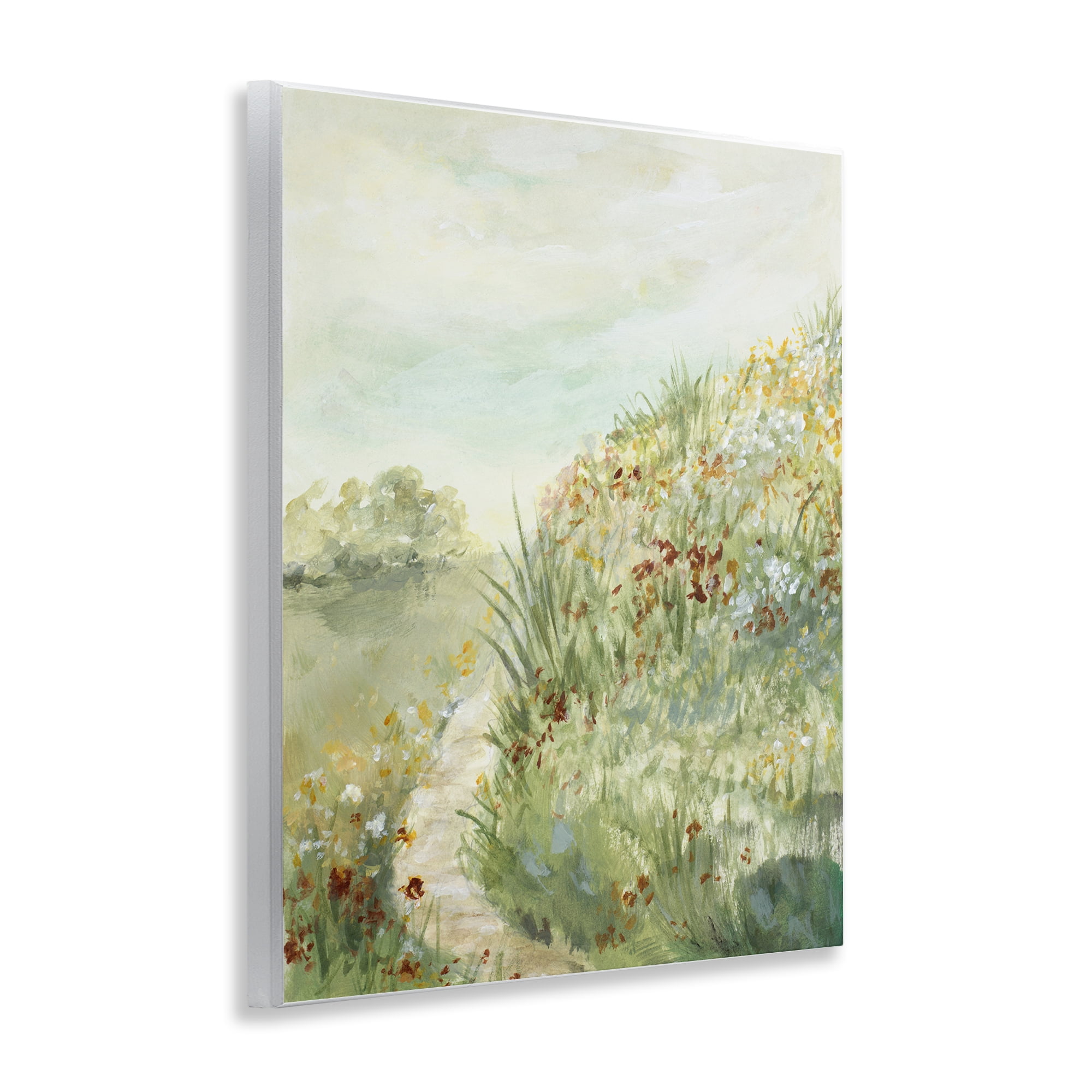 Stupell Industries Hilltop Blooms & Winding Trail Wall Plaque Art, design by Lanie Loreth