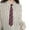 Red and Blue Stripes, variant on Striped Tie Adjustable Striped Neckties for School Shirts Uniforms and Casual