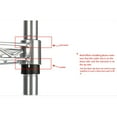 thumbnail image 5 of 3 Tier Heavy Duty Wire Shelving Unit Rack Rolling Cart Shelf Organizer On Wheels, 5 of 5