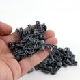 thumbnail image 3 of Chain Link Rope Accessories Pieces - 20pcs 21 Link and 20pcs 5-Link Chain Bricks Bulk Parts Building Block Sets Dark Gray, 3 of 6