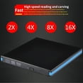 thumbnail image 3 of Blu-Ray Burner Player USB 3.0 CD DVD External Bluray Drive Writer Reader Laptop Desktop ,Plug and Play, 3 of 5