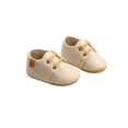 thumbnail image 4 of Gureui Kids Baby Boys Girls Lace Up Sneakers, Autumn Soft Sole Infant Moccasins, Newborn Anti-slip First Walkers Shoes, 4 of 6