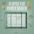 thumbnail image 5 of COOK WITH COLOR Snack Box, 16-Compartment Lunch Box & Food Storage Container, Green, 5 of 9