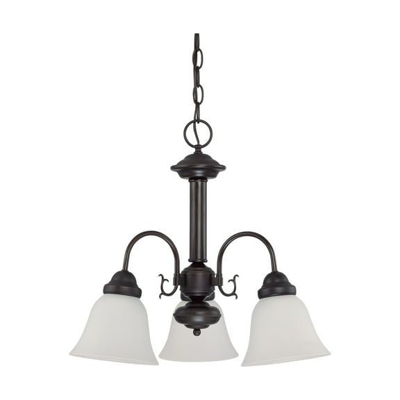 60/3142 Nuvo Lighting Ballerina-Three Light Chandelier-20 Inches Wide by 17 Inches High     -Traditional Installation