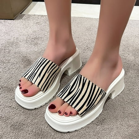

Vedolay Jelly Sandals Sandals for Women Casual Flat Slippers Ring Toe Sandals Silver 7.5