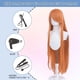 thumbnail image 3 of Disfraz universal de anime UTIEHD de 100 cm de largo, para cosplay, color naranja, 3 of 6