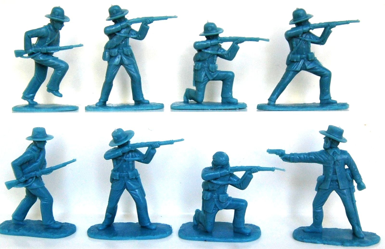 Armies in Plastic Boer War #1 Boer Commandos British Naval Infantry Gatling Gun 