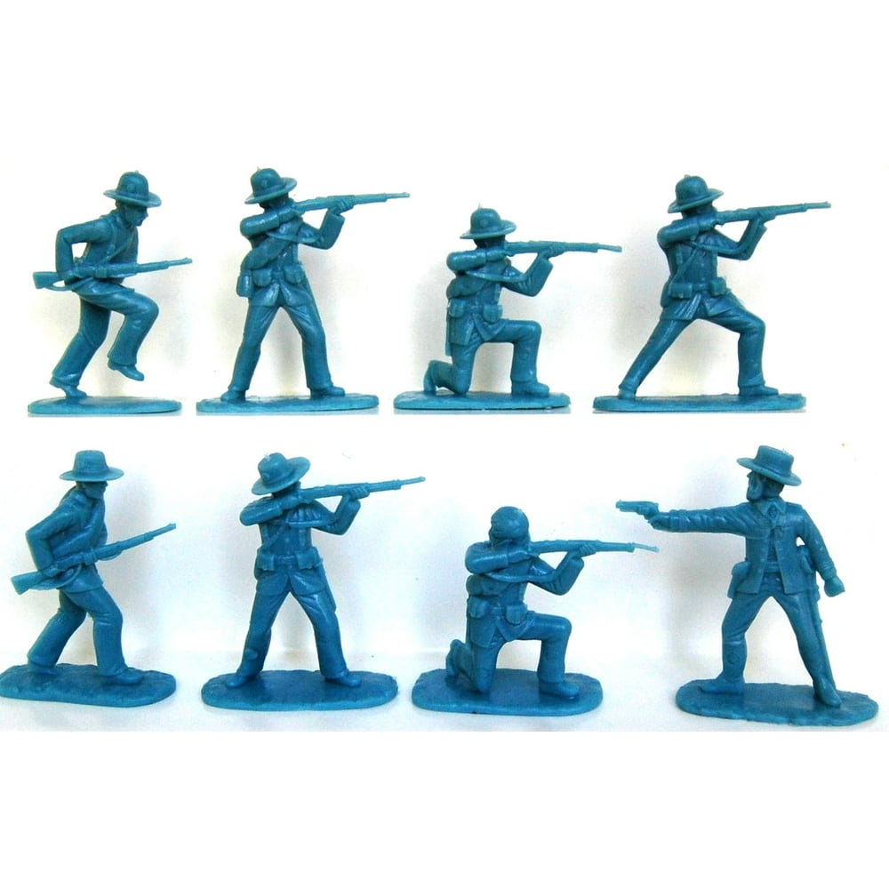 Armies in Plastic Spanish American War Spanish Army Infantry 16 Plastic Toy Soldier Figures