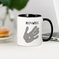 thumbnail image 4 of CafePress - Roswell Logo Merchandise Mug - 11 oz Ceramic Mug - Novelty Coffee Tea Cup, 4 of 6
