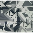 thumbnail image 5 of oneOone Coton Biologique Popeline Sergé Triangle Décor Géométrique Tissu Imprimé BTY 42 Pouces de Large, 5 of 5