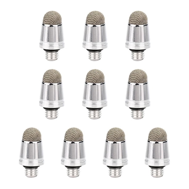 Puntas Stylus fibra de malla de repuesto M5x0.8 hilo para bolígrafos de pantalla táctil 10 Uds