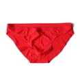 thumbnail image 4 of Ropa interior sin costuras para hombre, ropa interior sexy de seda helada, pantalones transpirables de cintura baja para jóvenes, 4 of 4