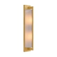 thumbnail image 3 of Newell 2-Light Wall Sconce in Warm Brass, 3 of 4