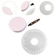 thumbnail image 6 of Sharprepublic DIY Rosette Maker Kit Scrapbooking Adults Decorative Crafts Compact Template Diameter 9cm, 6 of 8