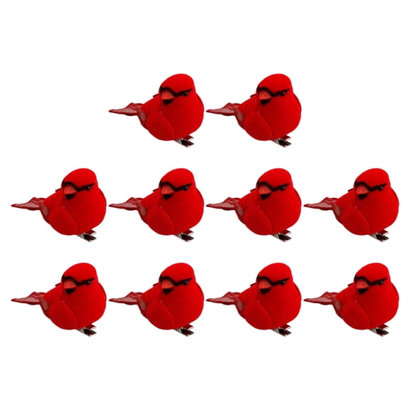 50 pcs Garden Decorative Simulated Birds Garden Decorative Ornament Garden Decors