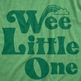 thumbnail image 2 of Maternity Wee Little One T Shirt Funny Pregnancy St Patricks Day Leprechaun Tee, 2 of 7