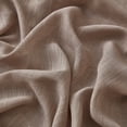 thumbnail image 6 of THD Serena Faux Linen Textured Semi-Sheer Grommet Window Valance Topper for Kitchen & Basement Windows- 54 W x 18 L, 6 of 31