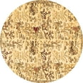 thumbnail image 1 of Ahgly Company Indoor Round Animal Brown Traditional Area Rugs, 6' Round, 1 of 4