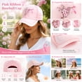thumbnail image 6 of 2026 Garden Morning Baseball Cap,Floral Animal Printed Baseball Cap,Lightweight Adjustable Casual Outdoor Sun Hat for Men & Women, 6 of 6