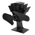 thumbnail image 3 of Wood Fireplace Fan, 180-210cfm Air  Heat Powered Stove Fan  for Home, 3 of 8