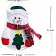 thumbnail image 3 of 12 Pack Kitchen Christmas Costume Silverware Clip Knife And Fork Bag,father Christmas Snowman Elk Christmas Party Decoration,Gg, 3 of 5