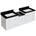 thumbnail image 1 of Imaginations Américaines 61,5 pouces W Vanity Set Blanc, 1 of 1