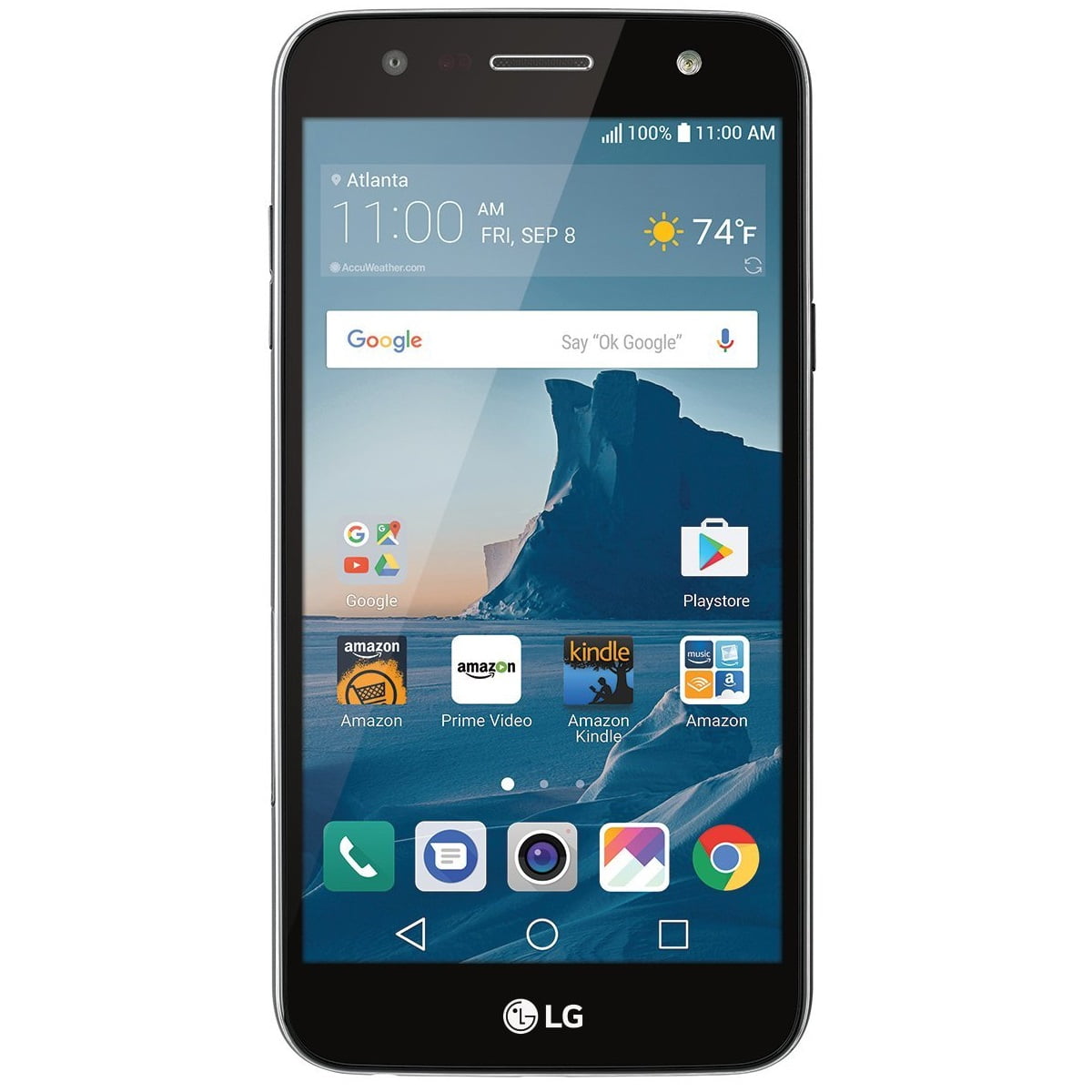 LG X charge - 16 GB Unlocked (AT&T/Sprint/T-Mobile) - Titanium - Prime Exclusive