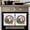 White, variant on Christmas Cardinal Kitchen Towels Set of 2, Water Absorbent Dish Towel, Xmas Berry Farmhouse Wooden Grain Decorative Hand Towels - Quick Drying Cloth for Cooking Baking, 18x28 Inch