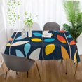 thumbnail image 5 of Yayeee Tablecloths for Rectangular Tables 54 x 54 inch Party Table Cover, Simple Floral, 5 of 6