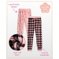 thumbnail image 2 of dELiA*s Girls Pajama Pants - 2 pack Cute Pattern Fleece Plaid Girls Pajamas Sleepwear (7-16), 2 of 7