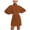 DT--Brown, variant on DailyTrove Women's Turtleneck Fit & Flare Dress, Long Sleeve, Casual Office & Evening Wear, Soft Wool Blend, Relaxed Fit, Plus Size Friendly