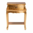 thumbnail image 3 of Baxton Studio Harriet Classic 1-Drawer End Table, 25-5/8"H x 19-3/4"W x 12-5/8"D, Gold, 3 of 8