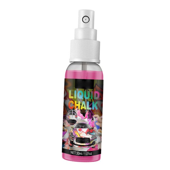 Graffiti Chalk Spray Paint Painting Washable for Concrete DIY Drawing Pink